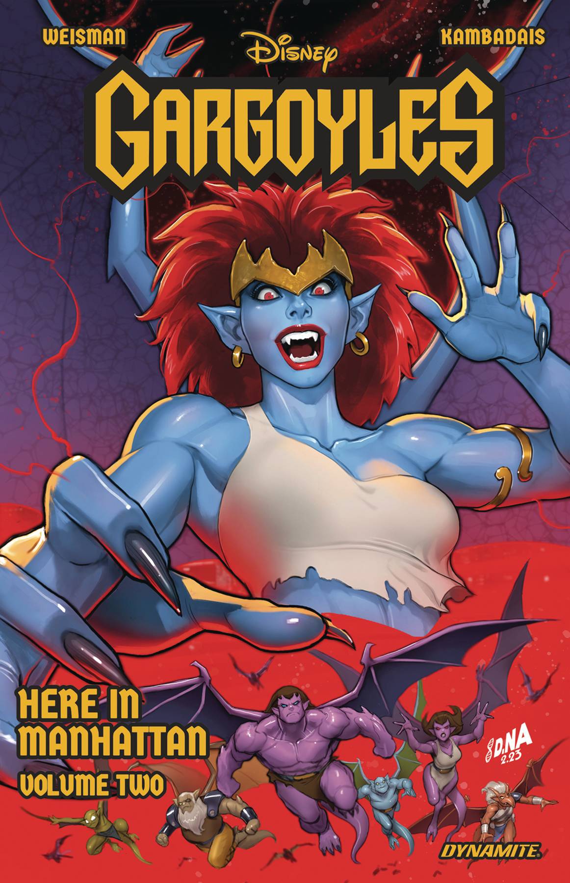 Dynamite Graphic Novel GARGOYLES TP VOL 02 HERE IN MANHATTAN 9781524125097 JUN240290