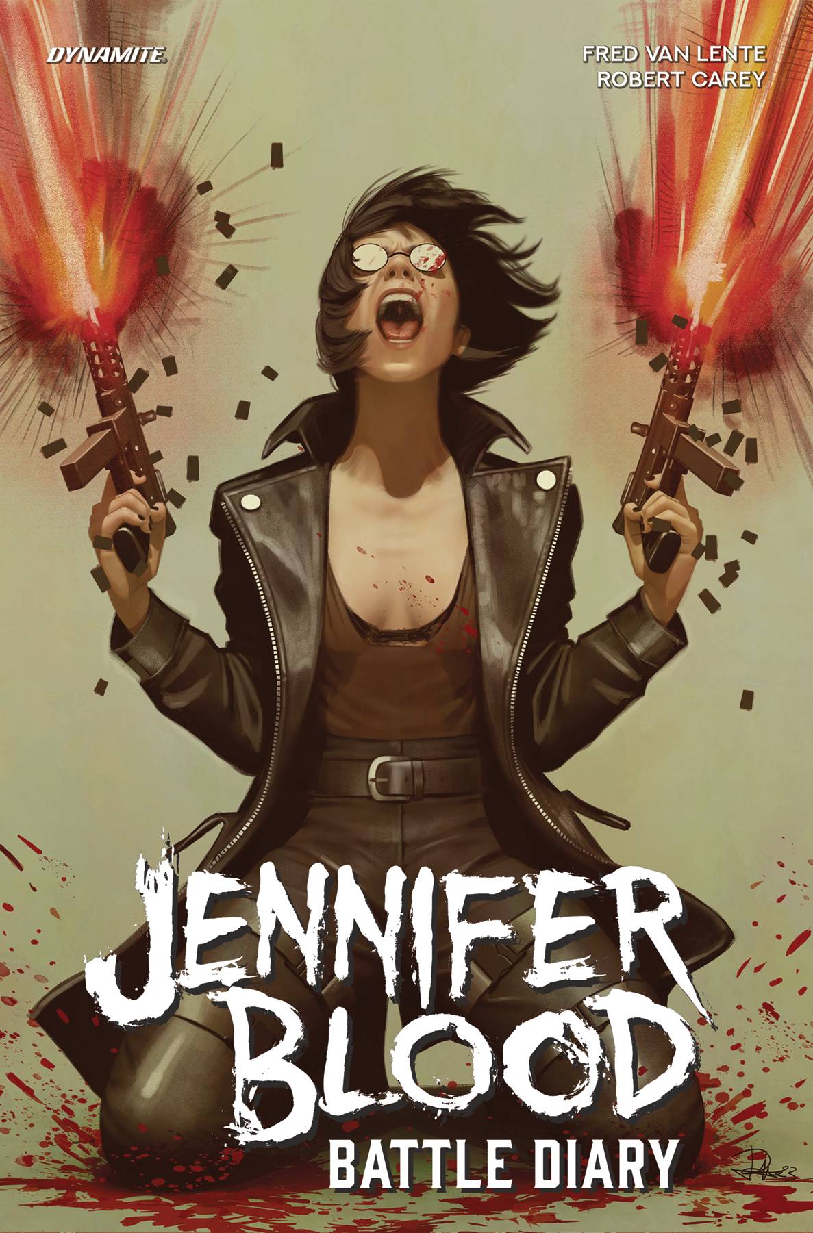 DYNAMITE Graphic Novel JENNIFER BLOOD BATTLE DIARY TP VOL 01 (MR) 9781524124717 AUG240280