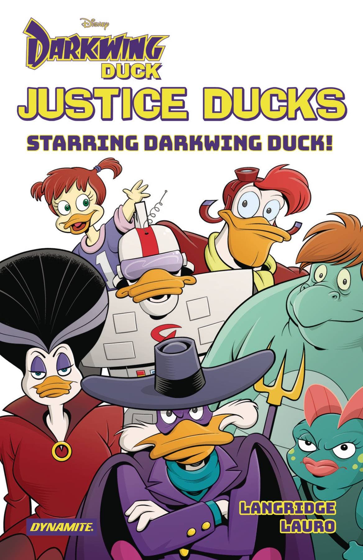 DYNAMITE Graphic Novel JUSTICE DUCKS STARRING DARKWING DUCK TP 9781524125325 NOV240187
