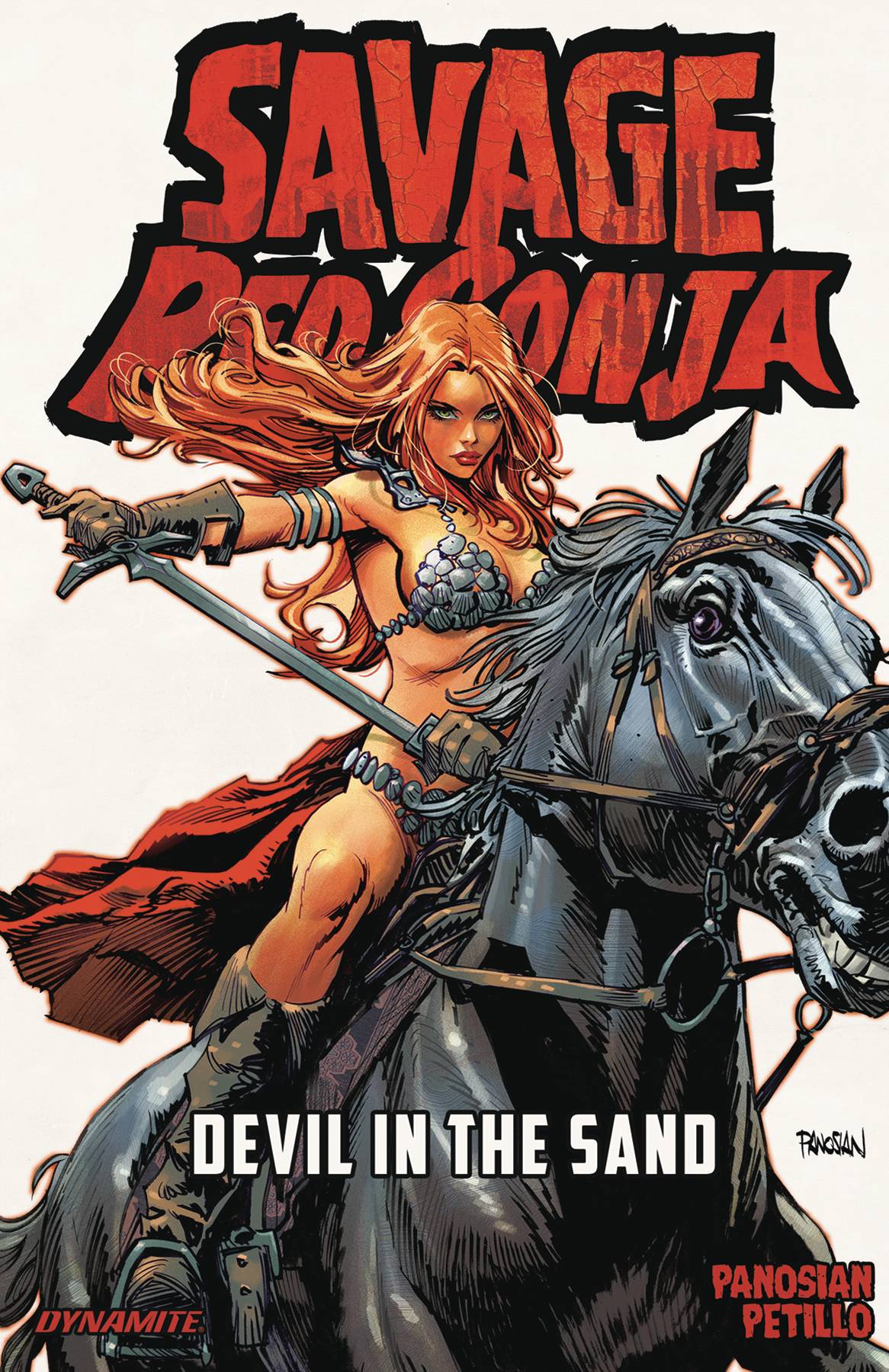 Dynamite Graphic Novel SAVAGE RED SONJA DEVIL IN THE SAND TP 9781524125257 JUN240363