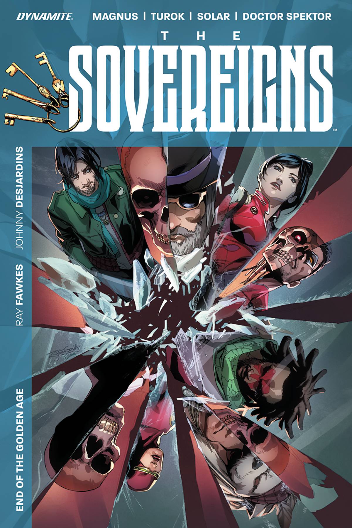 DYNAMITE Graphic Novel SOVEREIGNS END OF THE GOLDEN AGE TP 9781524105594 DEC171506