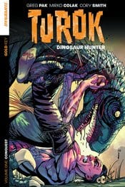 DYNAMITE Graphic Novel Turok Dinosaur Hunter TP Vol 01 Conquest 9781606905203 STK645651