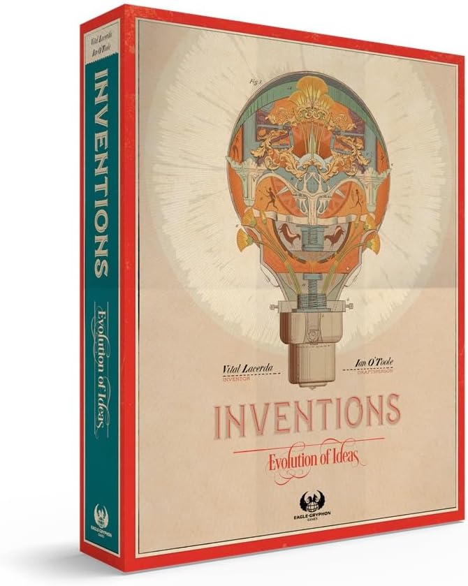 Eagle-Gryphon Games Board Games > Large Box Games Inventions: Evolution of Ideas 810131320324 102420