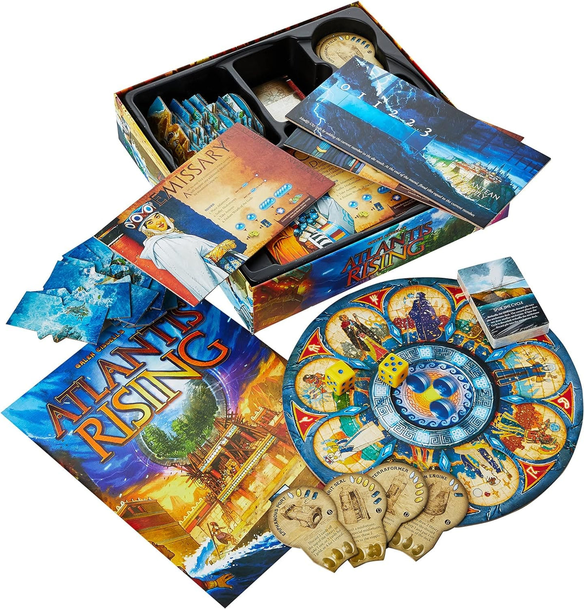 Elf Creek Games Board Games > Large Box Games Atlantis Rising 2E 644216211999 ECG 007