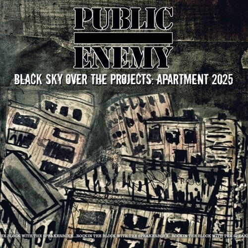 Enemy Records Music > Vinyl Records Public Enemy - Black Sky Over The Projects: Apartment 2025 760137190820 EMYR2003.1