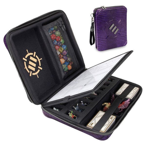 Enhance Gaming Game Supplies > Miniature Storage Enhance: RPG Organizer Case Collector's Edition Purple 637836620210 ACPTCEC200PREW