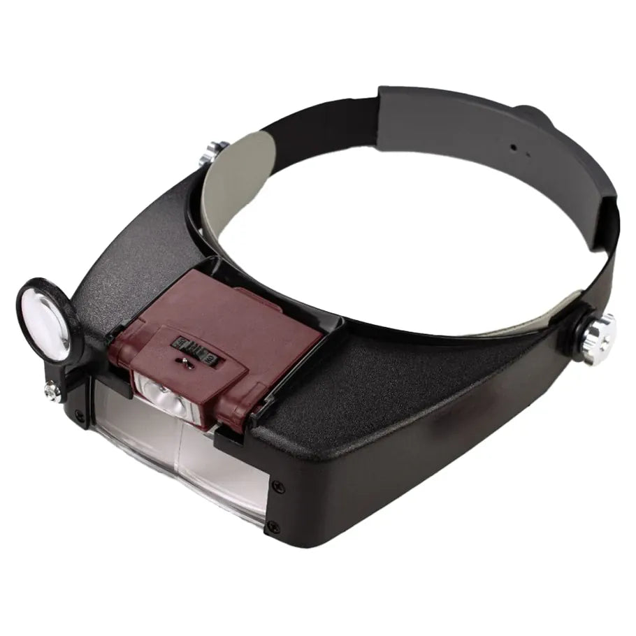 Enkay Products Hobby Supplies > Tools Tool: Adjustable LED Lighted Magnifying Visor 011499296805 ENK2968