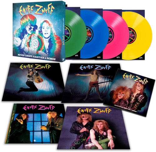 Enuff Z'nuff Music > Vinyl Records Enuff Z'nuff - Rarities & Demos: Box Set - Color Vinyl 889466230318 DDLI2303.1