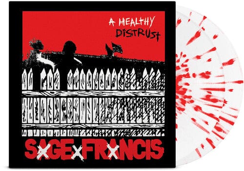 Epitaph, a California Corp. Music > Vinyl Records Sage Francis - A Healthy Distrust (Parental Advisory Explicit Lyrics, Colored Vinyl, White, Red, Deluxe Edition) 045778670956 EPT86709WRS.1