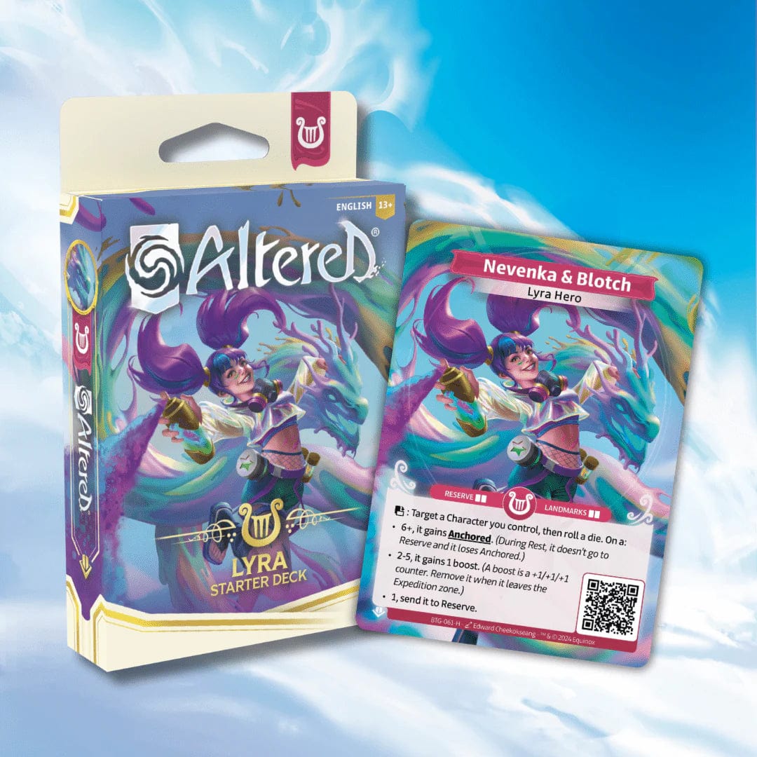 Equinox Trading Card Games Altered: Beyond the Gates - Starter Deck, Lyra 3760397180309 ALTDISSD01EN