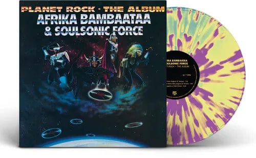 Essential Media Mod Music > Vinyl Records Afrika Bambaataa & The Soul Sonic Force - Planet Rock...The Album (3 Color Splatter Vinyl) 016998100714 TBMU1007.1
