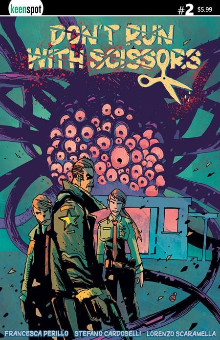 Ex Posse Holdings Comic Books DONT RUN WITH SCISSORS #2 CVR A STEFANO CARDOSELLI 60283502309600211 0425EX514