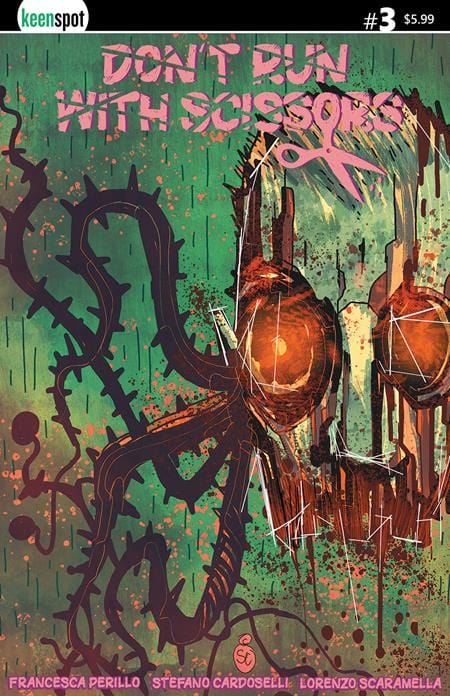 Ex Posse Holdings Comic Books DONT RUN WITH SCISSORS #3 CVR A STEFANO CARDOSELLI 60283502309600311 0625EX493