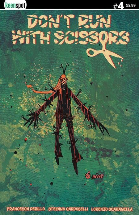 Ex Posse Holdings Comic Books DONT RUN WITH SCISSORS #4 CVR A STEFANO CARDOSELLI 60283502309600411 0825EX0789