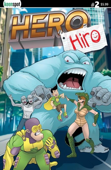Ex Posse Holdings Comic Books HERO HIRO #2 CVR A MICHAEL ADAMS 60283502307200211 0925EX0725