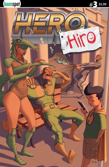 Ex Posse Holdings Comic Books HERO HIRO #3 CVR B PIETRO VAR 60283502307200321 0226EX0798