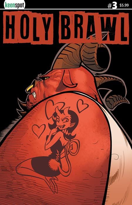Ex Posse Holdings Comic Books HOLY BRAWL #3 (OF 5) CVR A ATHILA FABBIO (Release Date: 10/07/2026) 60283502323200311 0826EX0908