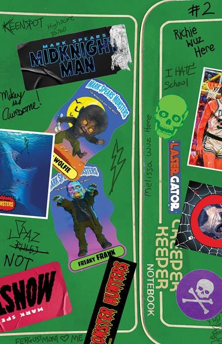 Ex Posse Holdings Comic Books > Incentives MARK SPEARS MIDKNIGHT MAN #2 CVR F MARK SPEARS INC 1:50 CREEPER KEEPER SPOT GLOSS VAR 60283502329400261 0526EX0874
