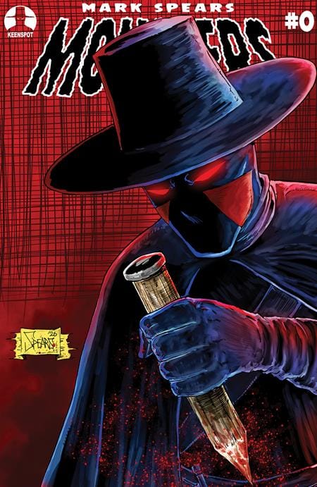 Ex Posse Holdings Comic Books > Incentives MARK SPEARS MONSTERS #0 DELUXE EDITION (ONE SHOT) CVR F MARK SPEARS 1:50 HOLOFOIL SLAY IT SKETCH VAR (FREE) (NET) 60283502338600061 0426EX0787