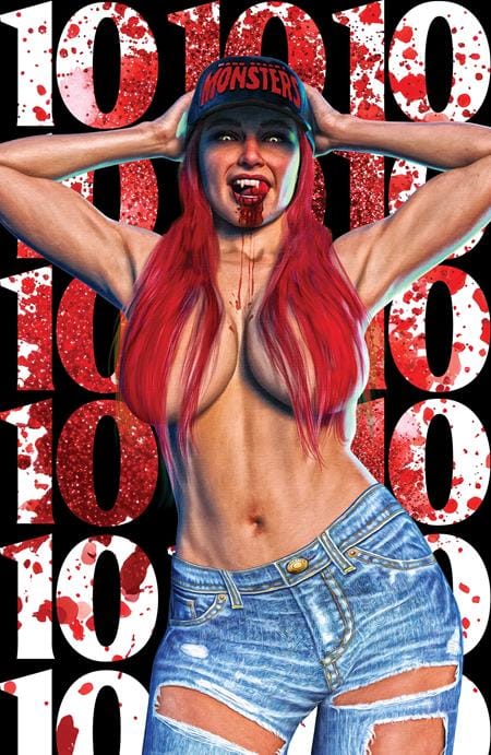 Ex Posse Holdings Comic Books > Incentives MARK SPEARS MONSTERS #10 CVR F MARK SPEARS INC 1:50 FANGIRL SPOT FOIL VAR 60283502333101061 0326EX0761