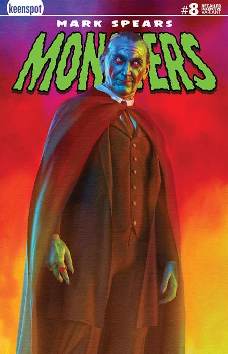 Ex Posse Holdings Comic Books > Incentives MARK SPEARS MONSTERS #8 CVR B INC 1:250 MARK SPEARS HOLOFOIL VAR (FREE) (NET) 60283502299000821 0925EX0728