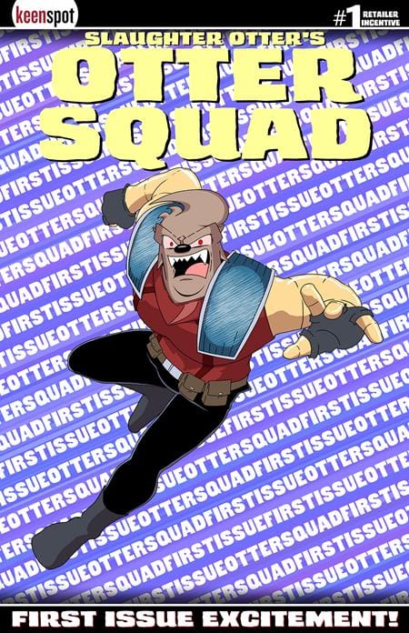 Ex Posse Holdings Comic Books > Incentives OTTER SQUAD #1 CVR D INC 1:50 MATT RODGERS HOLOFOIL VAR (FREE) (NET) 60283502321800141 1125EX0694