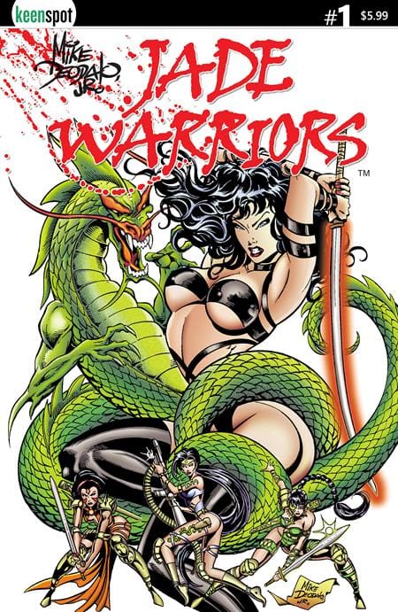 Ex Posse Holdings Comic Books JADE WARRIORS #1 CVR B MIKE DEODATO DRAGON HUNTERS VAR 602835023362 00121 0426EX0775