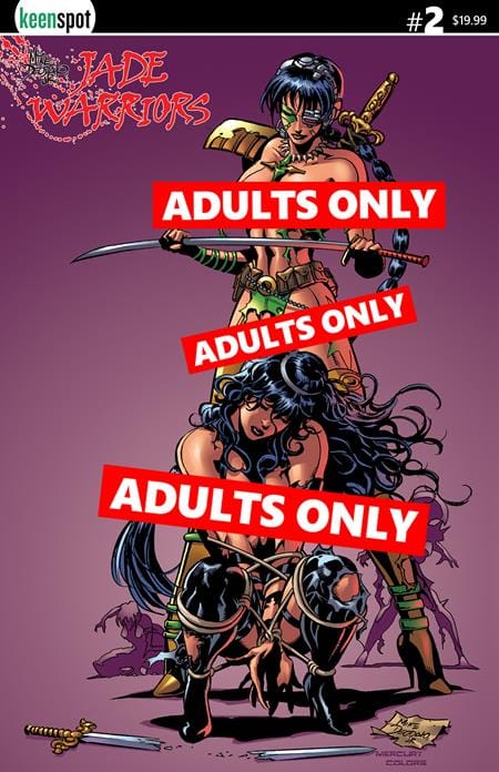Ex Posse Holdings Comic Books JADE WARRIORS #2 CVR D MIKE DEODATO ADULTS ONLY VAR (MR) (Release Date: 08/12/2026) 0626EX0833