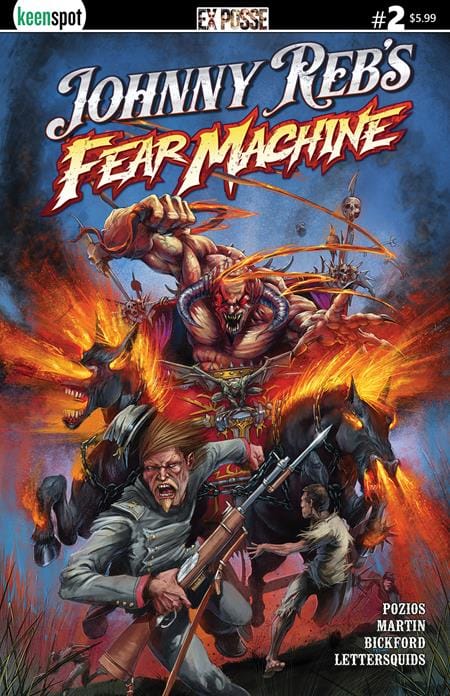Ex Posse Holdings Comic Books JOHNNY REBS FEAR MACHINE #2 CVR A TOBY WILLSMER (Release Date: 12/09/2026) 602835023508 00211 1026EX0868