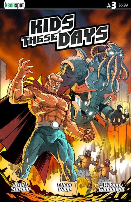 Ex Posse Holdings Comic Books KIDS THESE DAYS #3 CVR A WILSON GANDOLPHO WHEN ALIENS ATTACK (MR) 60283502303403011 0725EX543