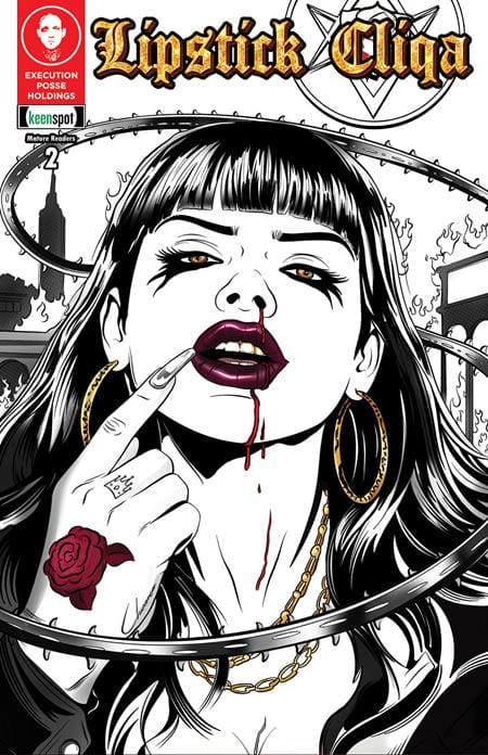 Ex Posse Holdings Comic Books LIPSTICK CLIQA DELUXE EDITION #2 (OF 3) CVR C J SELIN NOSEBLEED VAR (MR) (Release Date: 09/16/2026) 60283502340900231 0726EX0914