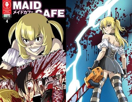 Ex Posse Holdings Comic Books MAID CAFE #4 CVR B REMY EISU MOKHTAR & WILSON GANDOLPHO FLIP COVER VAR (Release Date: 08/19/2026) 0626EX0835