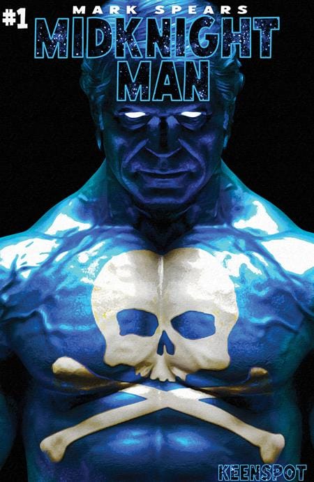 Ex Posse Holdings Comic Books MARK SPEARS MIDNIGHT MAN #1 (ONE SHOT) CVR A MARK SPEARS 60283502329400111 0126EX0748