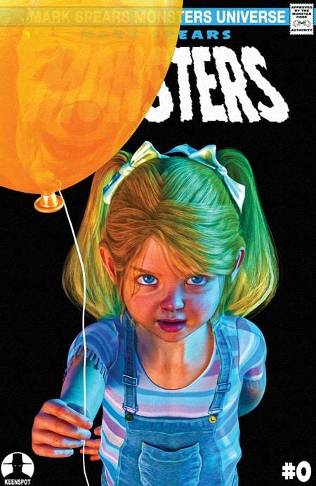 Ex Posse Holdings Comic Books MARK SPEARS MONSTERS #0 DELUXE EDITION (ONE SHOT) CVR B MARK SPEARS A NEW FRIEND VAR 60283502338600021 0426EX0783