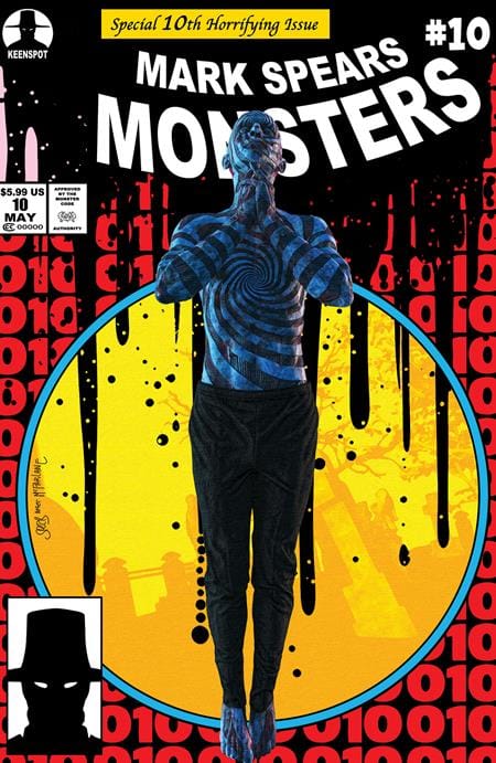 Ex Posse Holdings Comic Books MARK SPEARS MONSTERS #10 CVR B MARK SPEARS ASM #300 UNHOLY HOMAGE VAR 60283502333101021 0326EX0757