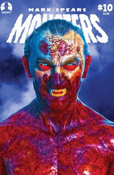 Ex Posse Holdings Comic Books MARK SPEARS MONSTERS #10 CVR E MARK SPEARS DRACULA IMMORTAL VAR 60283502333101051 0326EX0760