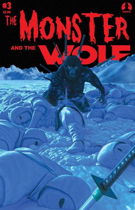 Ex Posse Holdings Comic Books MARK SPEARS MONSTERS THE MONSTER & THE WOLF #3 CVR A MARK SPEARS THE AFTERMATH 60283502315700311 0226EX0804