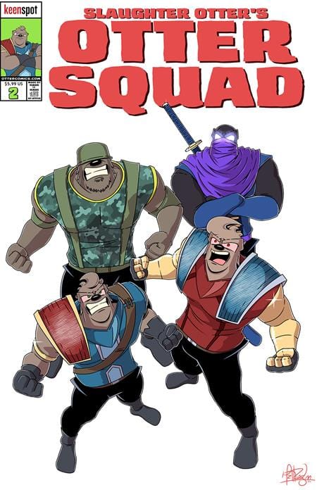 Ex Posse Holdings Comic Books OTTER SQUAD #2 CVR A MATT RODGERS 60283502321800211 0126EX0758