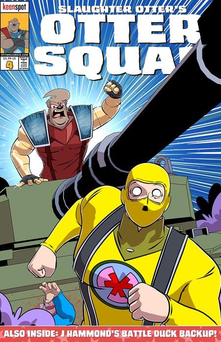 Ex Posse Holdings Comic Books OTTER SQUAD #4 CVR A MATT RODGERS TANKS FOR EVERYTHING VAR 60283502321800411 0526EX0881