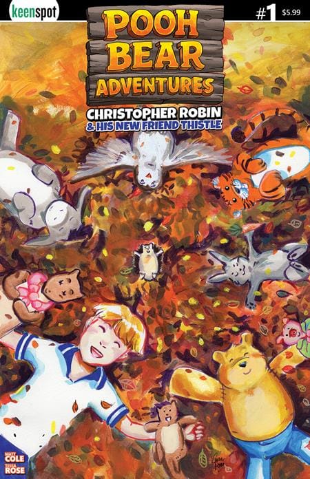 Ex Posse Holdings Comic Books POOH BEAR ADVENTURES CHRISTOPHER ROBIN & HIS NEW FRIEND THISTLE #1 (ONE SHOT) CVR A TESSA ROSE THE GANGS ALL HERE (Release Date: 08/26/2026) 0626EX0840