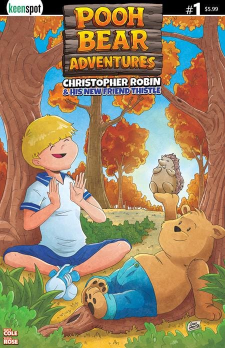 Ex Posse Holdings Comic Books POOH BEAR ADVENTURES CHRISTOPHER ROBIN & HIS NEW FRIEND THISTLE #1 (ONE SHOT) CVR C LUCAS URRUTIA VAR (Release Date: 08/26/2026) 0626EX0842