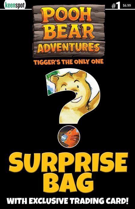 Ex Posse Holdings Comic Books POOH BEAR ADVENTURES TIGGERS THE ONLY ONE #1 (ONE SHOT) CVR D SURPRISE BAG WITH TRADING CARD VAR 60283502339300141 0526EX0887