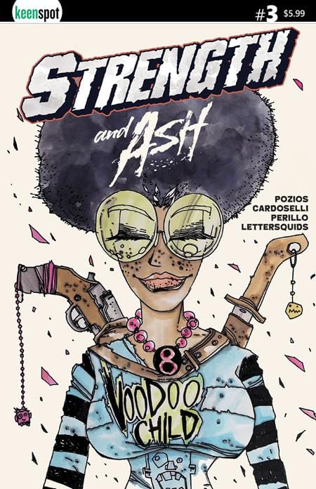 Ex Posse Holdings Comic Books STRENGTH & ASH #3 CVR C STEFANO CARDOSELLI & FRANCESCA PERILLO VOODOO CHILD VAR (Release Date: 08/19/2026) 0626EX0848