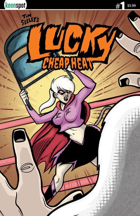 Ex Posse Holdings Comic Books TIM SEELEYS LUCKY CHEAP HEAT #1 (ONE SHOT) CVR B ERICK MARSHALL VAR 60283502334800121 0326EX0774