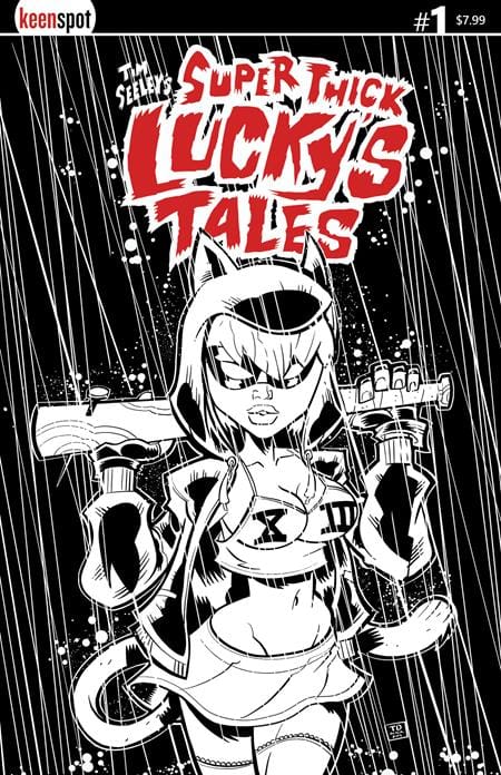Ex Posse Holdings Comic Books TIM SEELEYS SUPER THICK LUCKYS TALES #1 CVR D TROY DONGARRA VAR (MR) 60283502326300141 1225EX0770