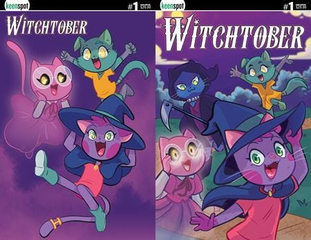Ex Posse Holdings Comic Books WITCHTOBER #1 CVR C RENETA GARCIA HOLOFOIL COVER VAR 60283502328700131 1225EX0773