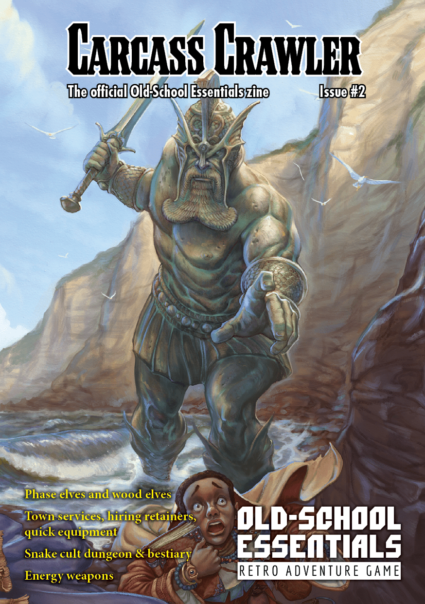 Exalted Funeral Press Tabletop Games > Role-Playing Games Old-School Essentials: Carcass Crawler - Issue #2 9783966570657 EFP NGCC02