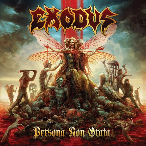 Exodus Music > Vinyl Records Exodus - Persona Non Grata - Clear Gold Black Turquoise Splatter 727361415914 NBA41591.1