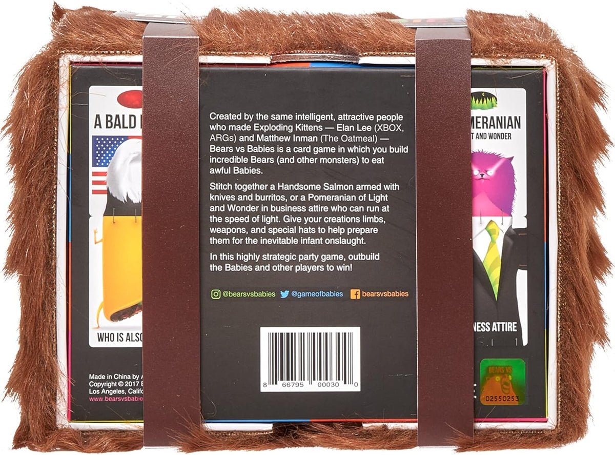 Exploding Kittens Board Games > Party Games Bears vs. Babies 866795000300 EKG BVB-CORE
