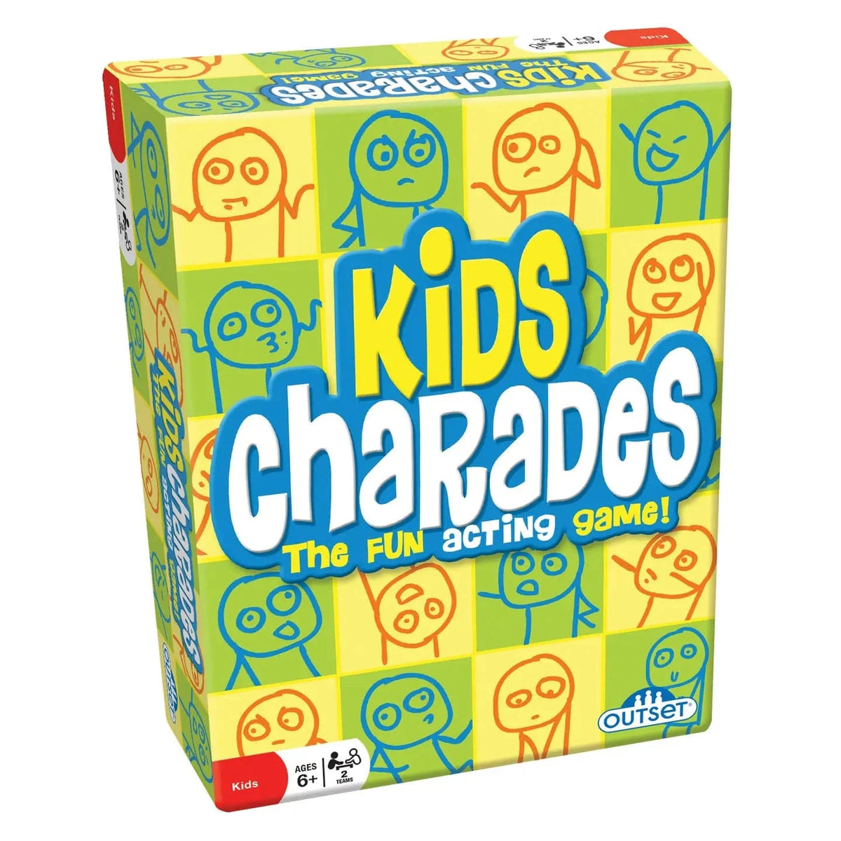 FAIRE Board Games > Large Box Games KIDS CHARADES GAME 625012197052 19705